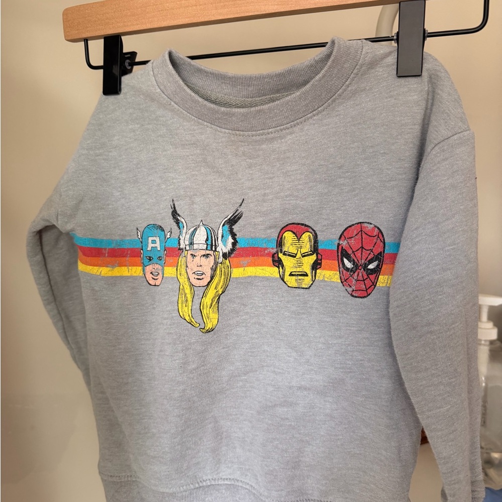 Marvel Gray Kids' Top